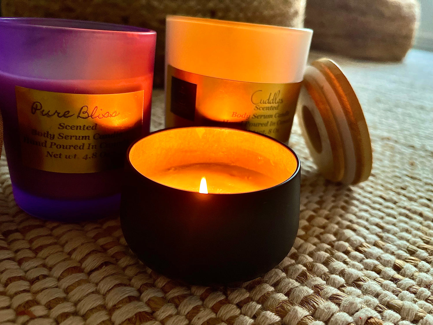 MASSAGE CANDLES